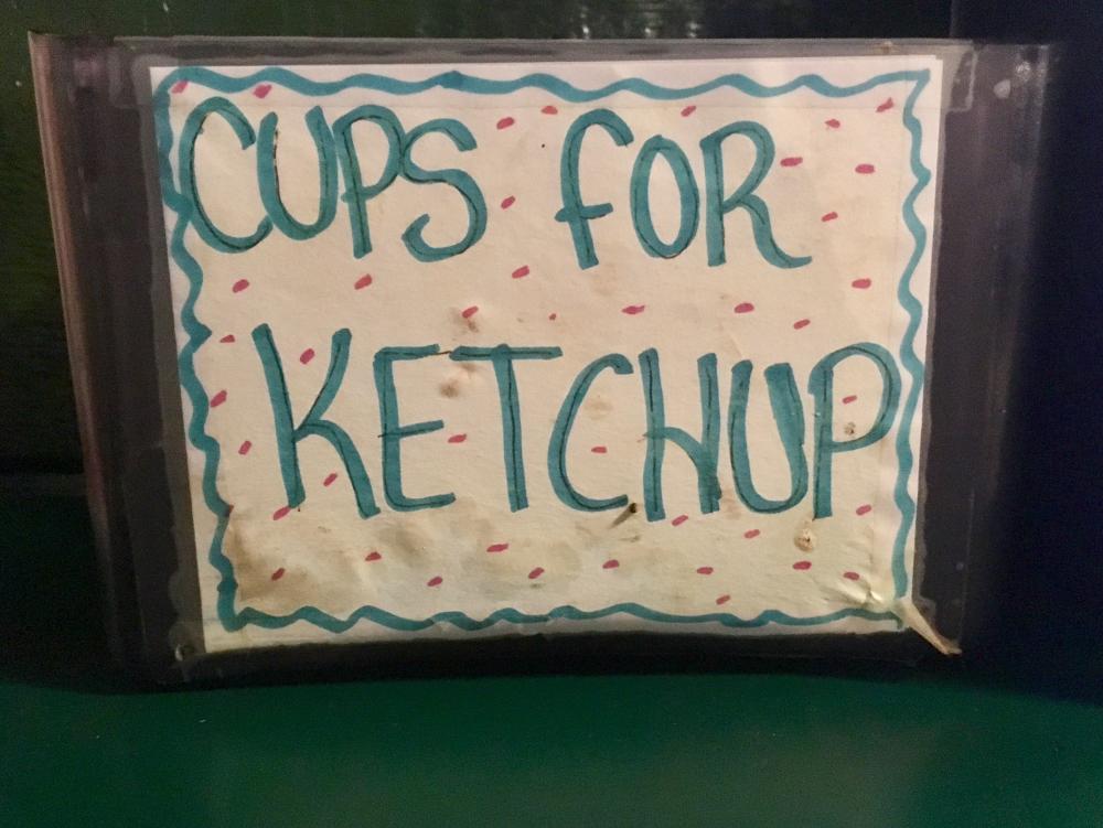 Cups for Ketchup