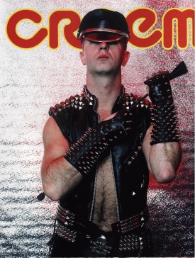 Rob Halford on the cover of Creem