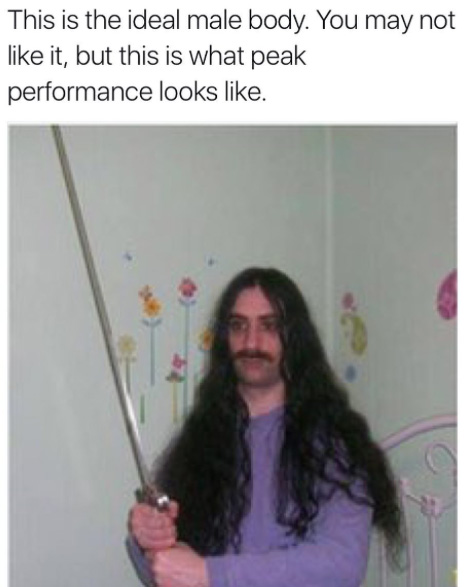 this is the ideal male body