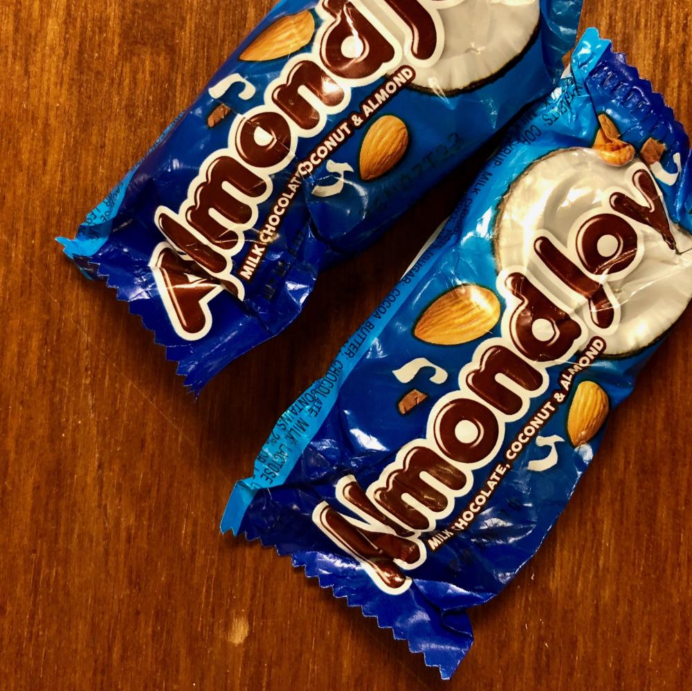 Two Almond Joy funsize
