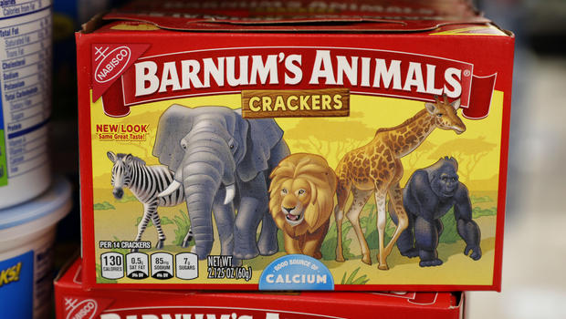 Barnum's Animals Crackers freed