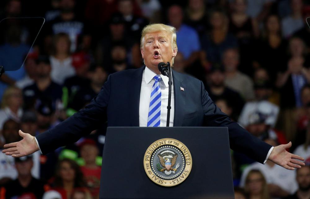 Trump upset social media is silencing racists