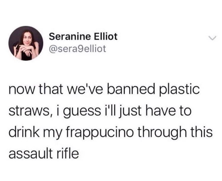 20180731 - Banning plastic straws