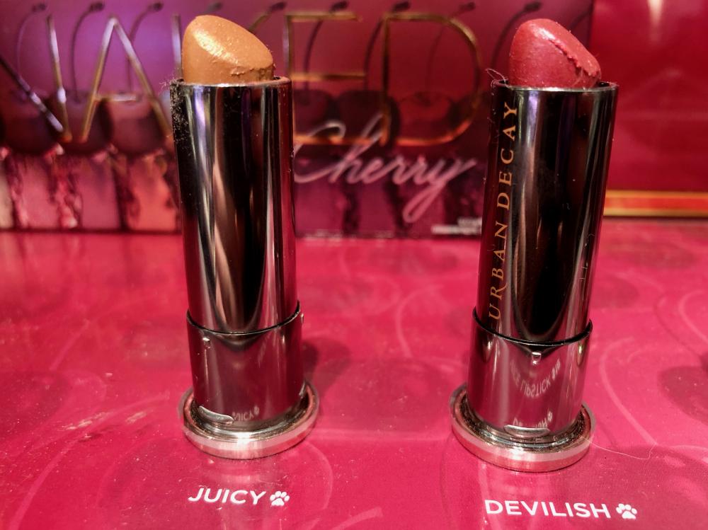 Juicy and Devilish lipstick