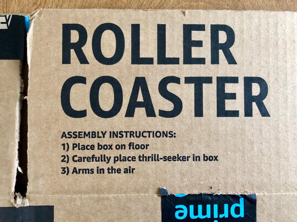 Roller Coaster instructions