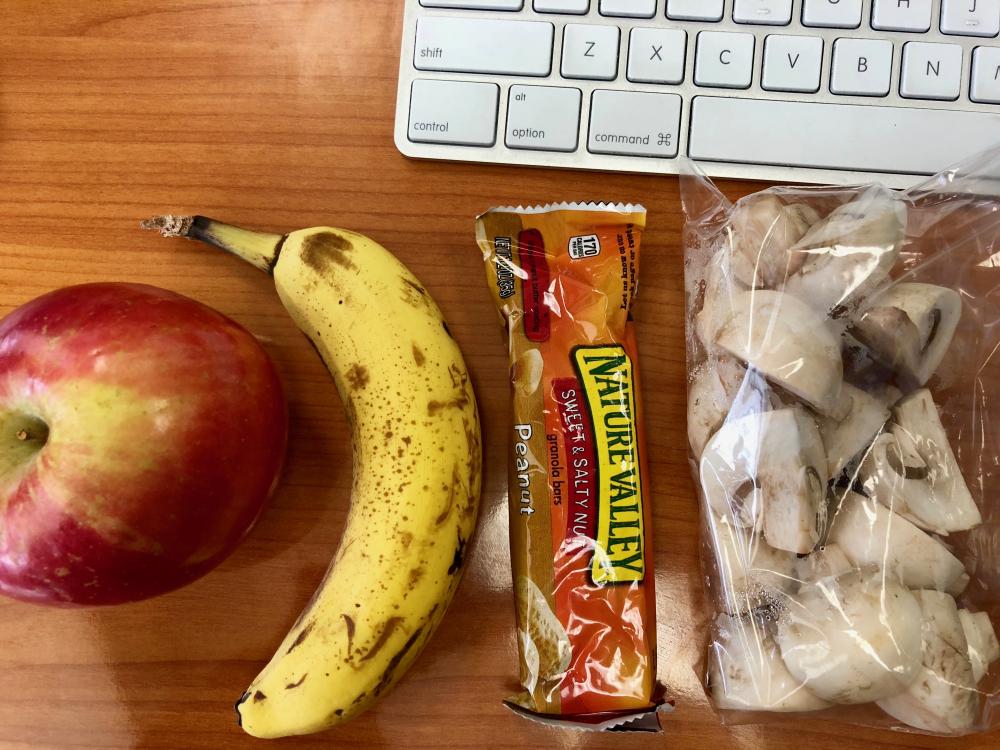 Work snacks for Feb 16th, 2018