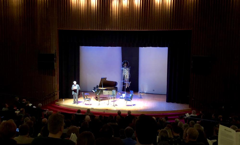 Jim Jenkins on stage