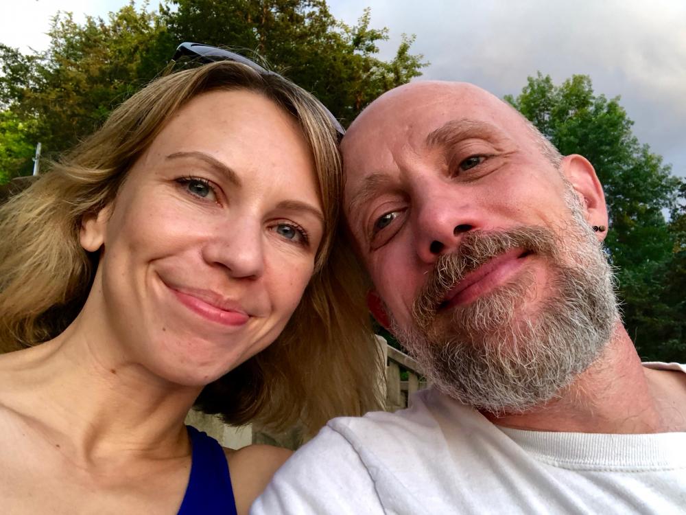 Sara and I at Potawanami Park 2
