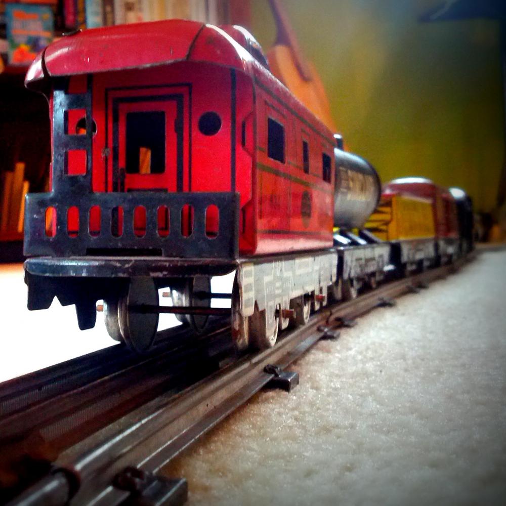 Toy train caboose