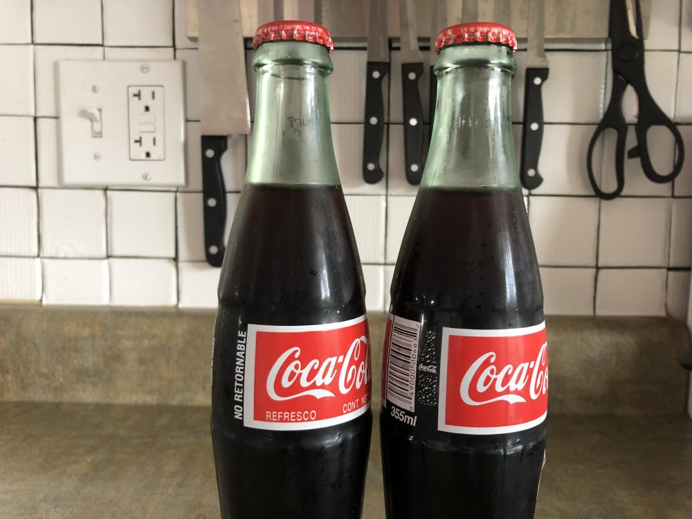 Two bottles of Coke 1