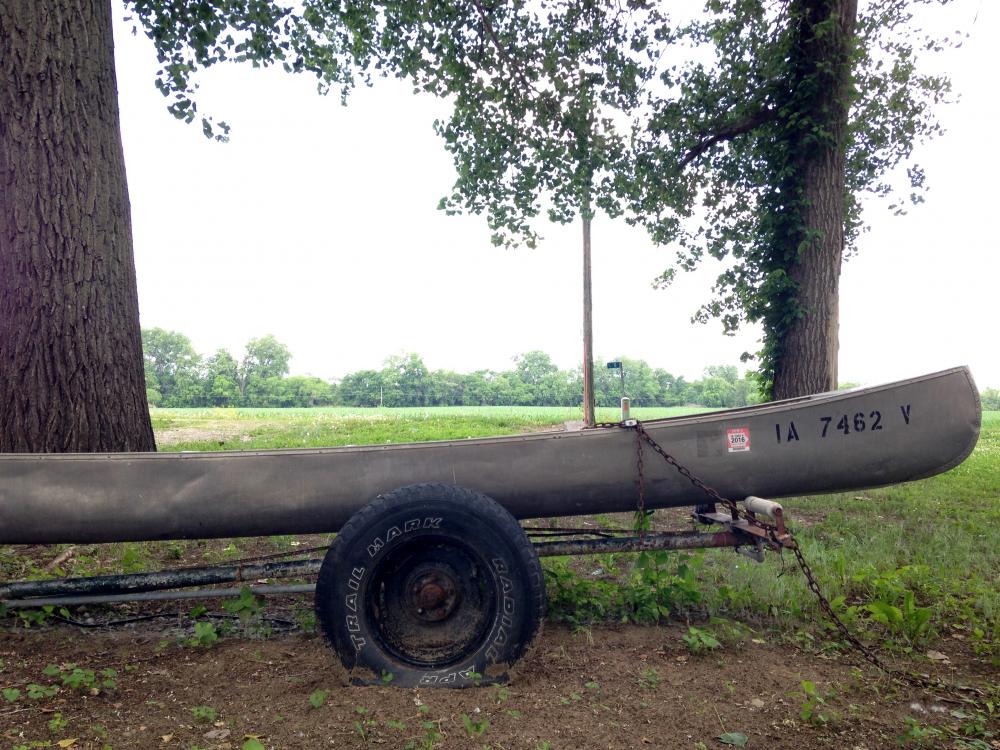 Grandpa Jimmys canoe