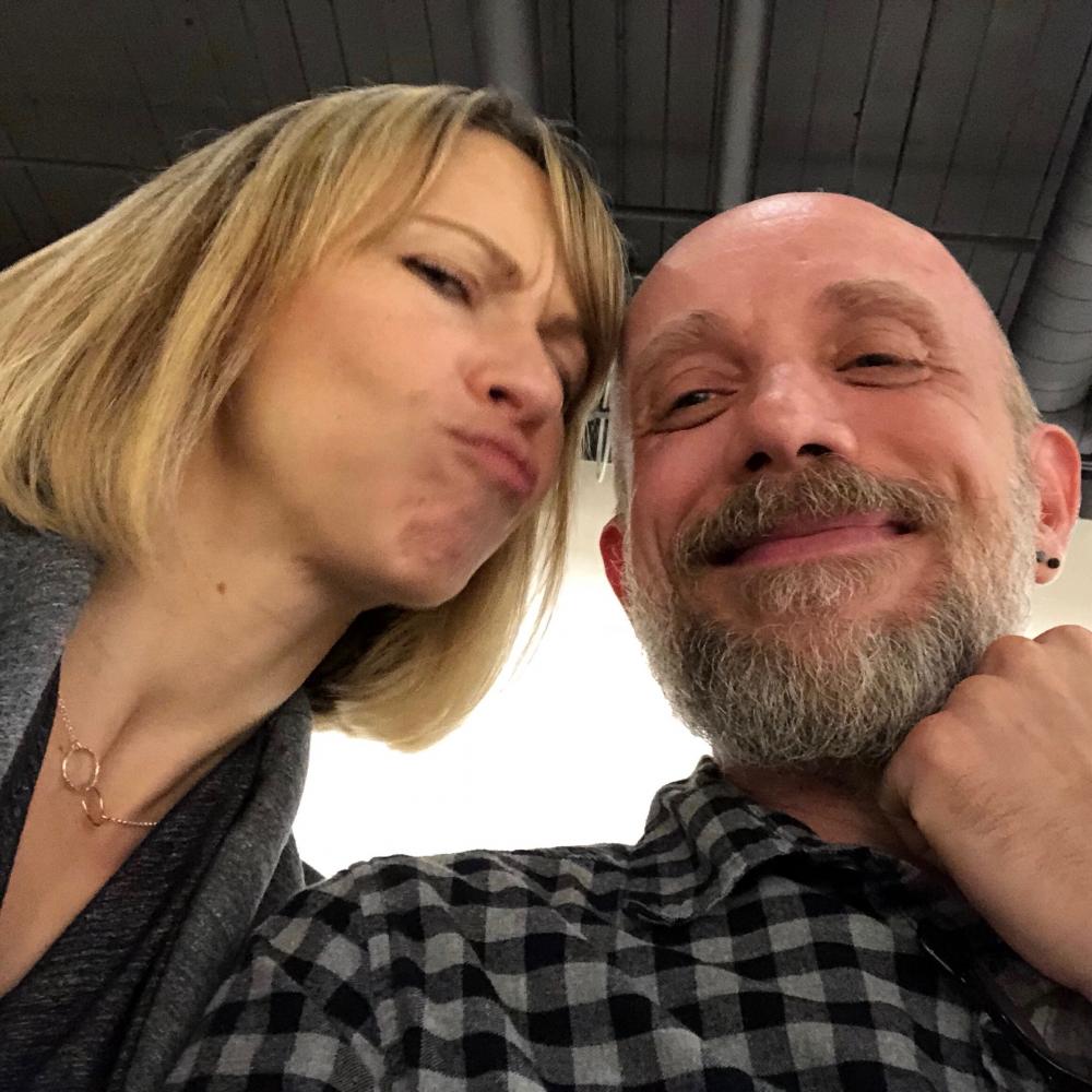 Sara and I attending Project Bound Dance at Water Street Studios 2