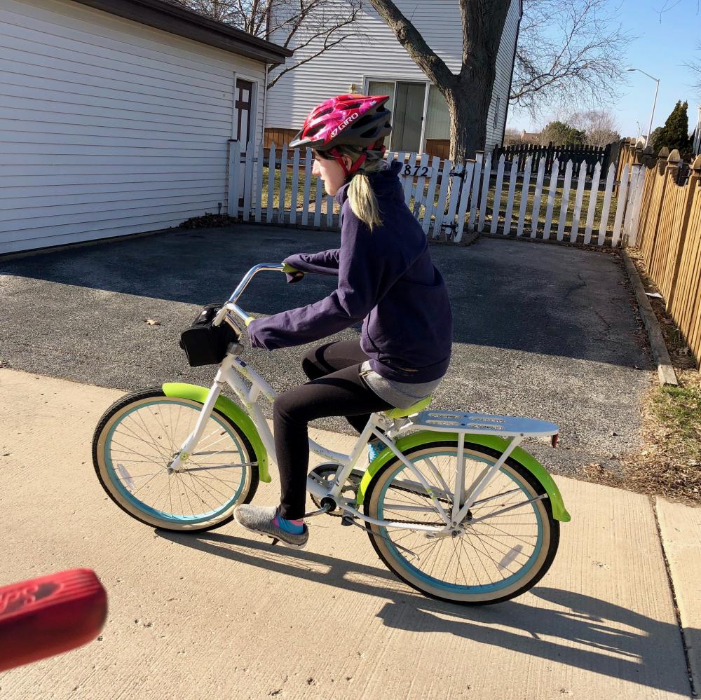 First bike ride of Spring 2018