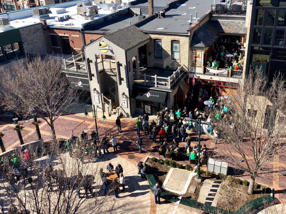 McNally's is lit this St. Patrick's Day