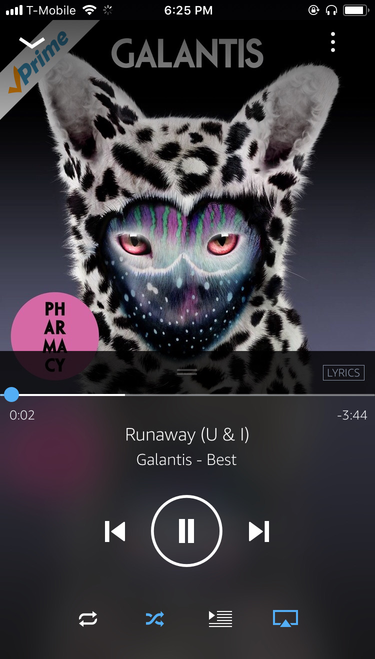 Runaway (U & I) -- now playing