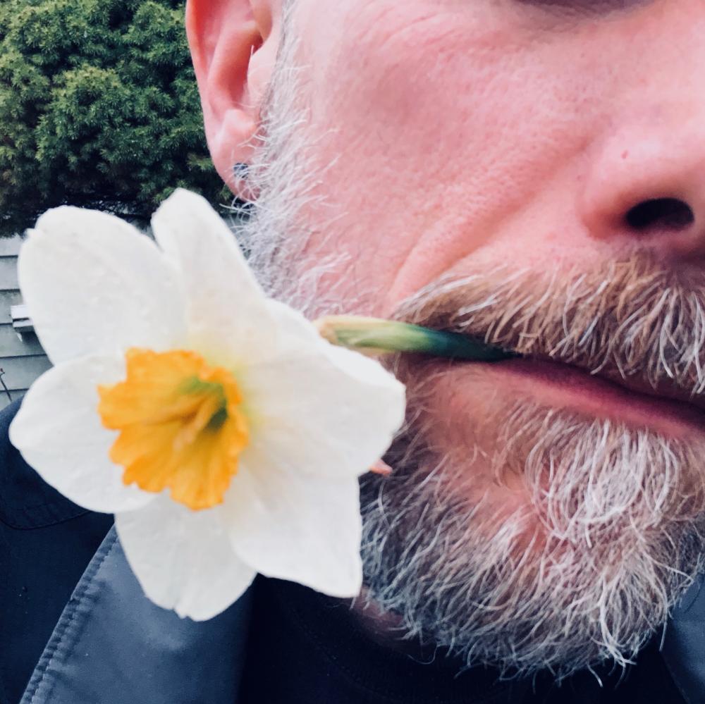 Daffodil selfie