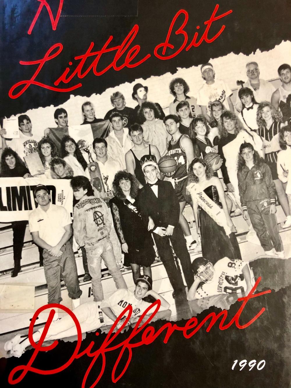 1990 yearbook cover