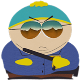 Cartman with stick