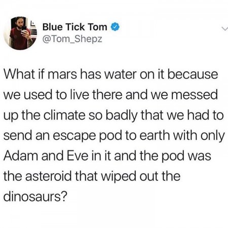 What if mars has water on it
