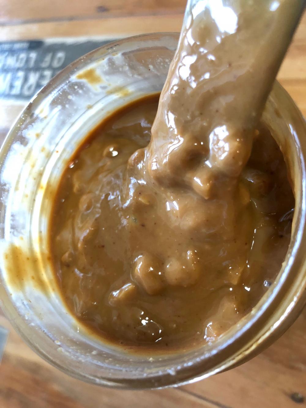 stirred peanut butter