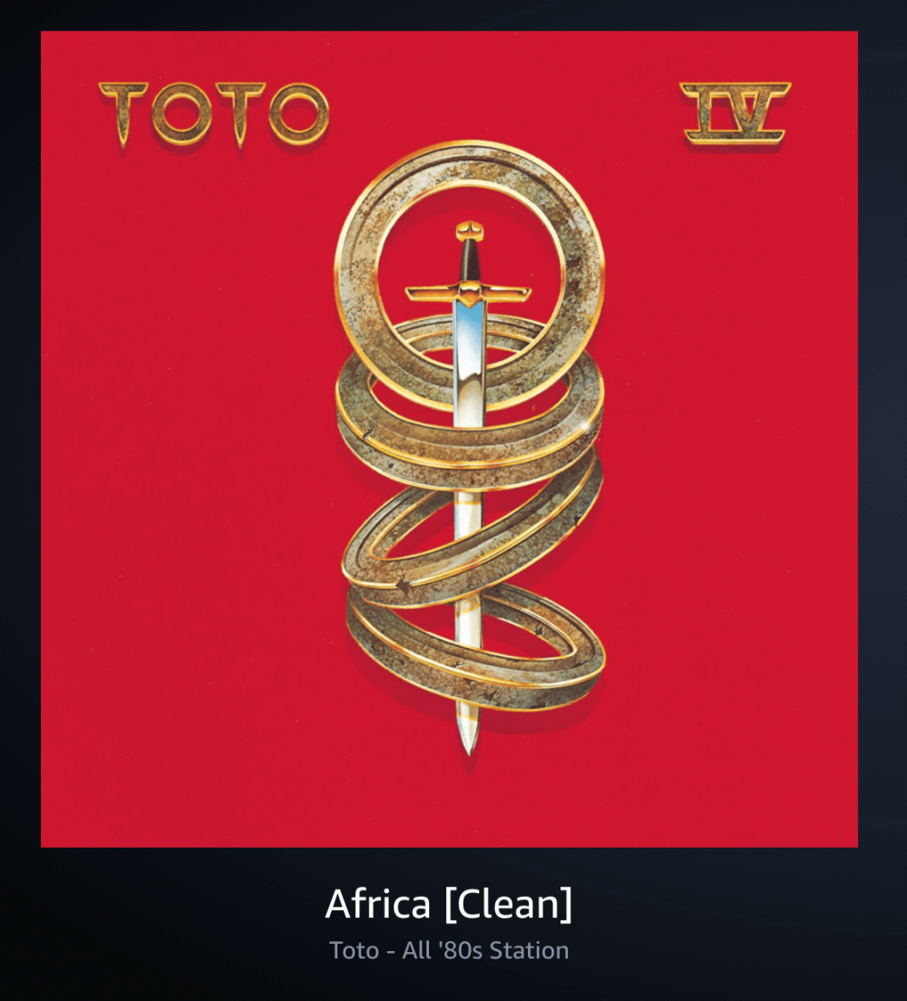 Africa [Clean] by Toto