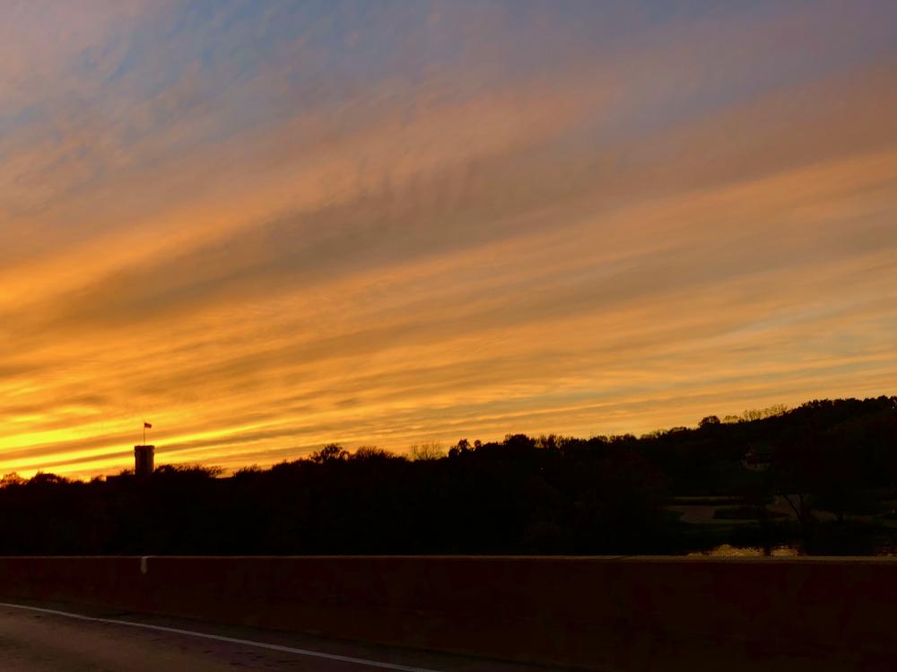 Campana Factory sunset