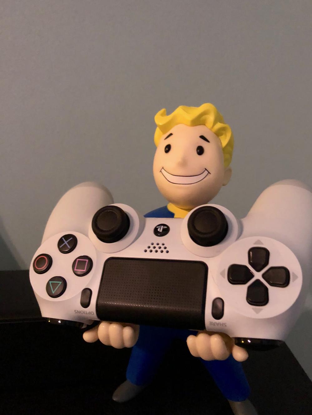 Vault Boy standing strong everyday