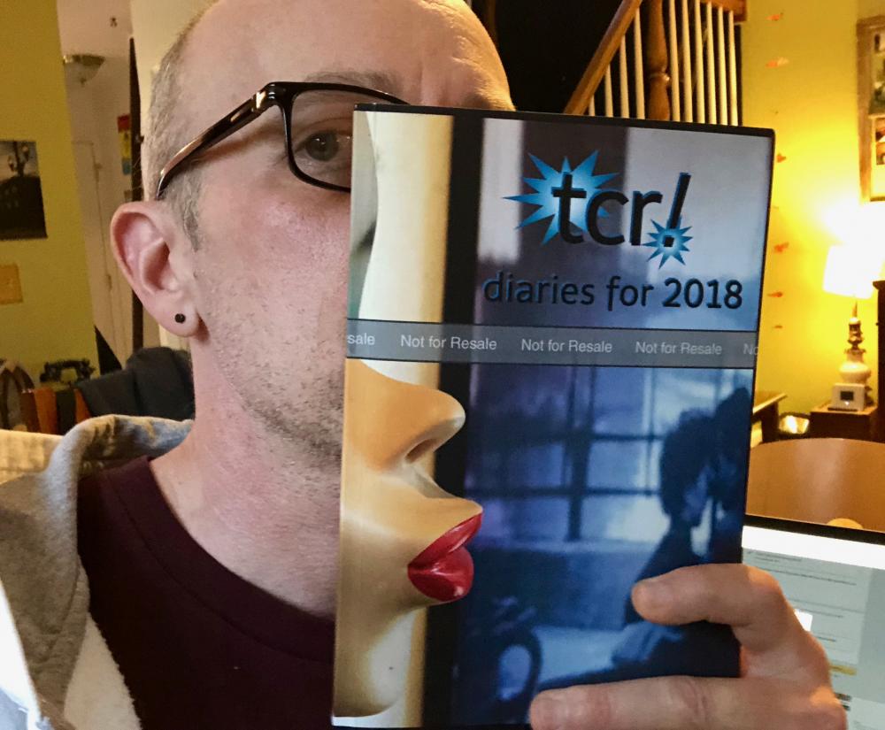 tcr! diaries for 2018 (the book pricing)