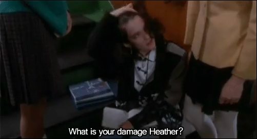 What is your damage Heather