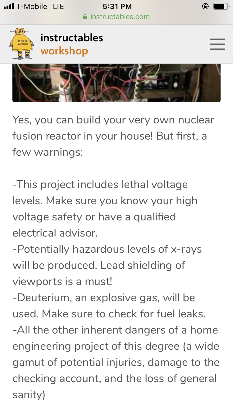Build your very own nuclear reactor