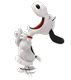 Snoopy jumping and laughing