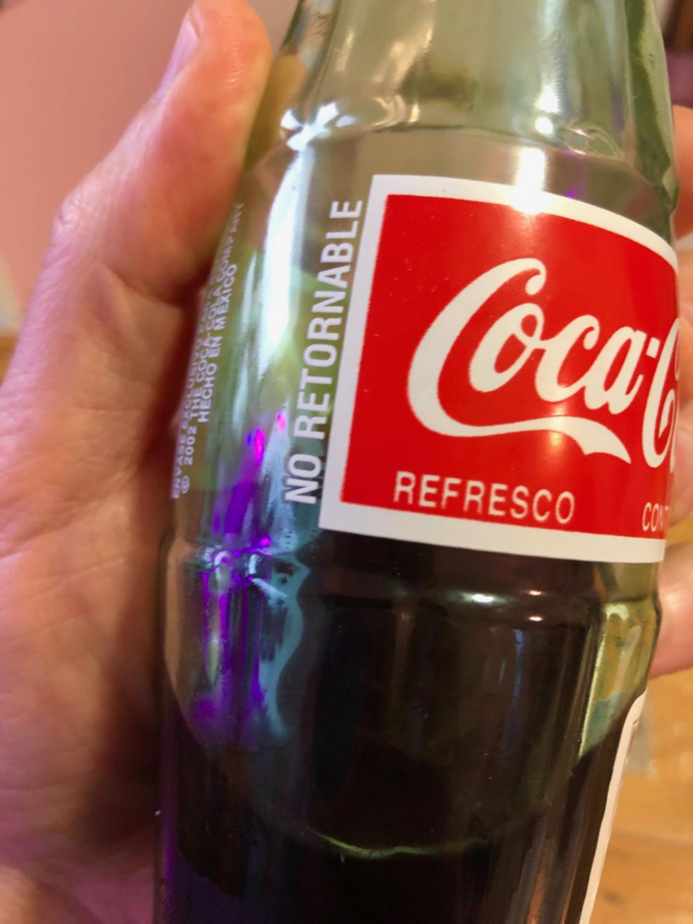 Mexican Coca-Cola, refesco