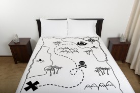 treasure map for fitted sheet