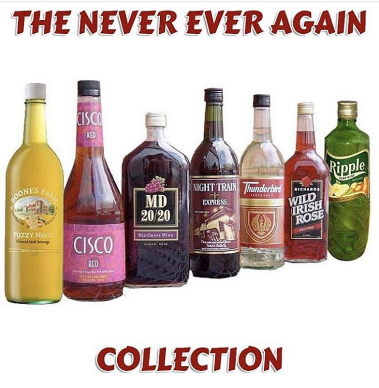 The never ever again collection