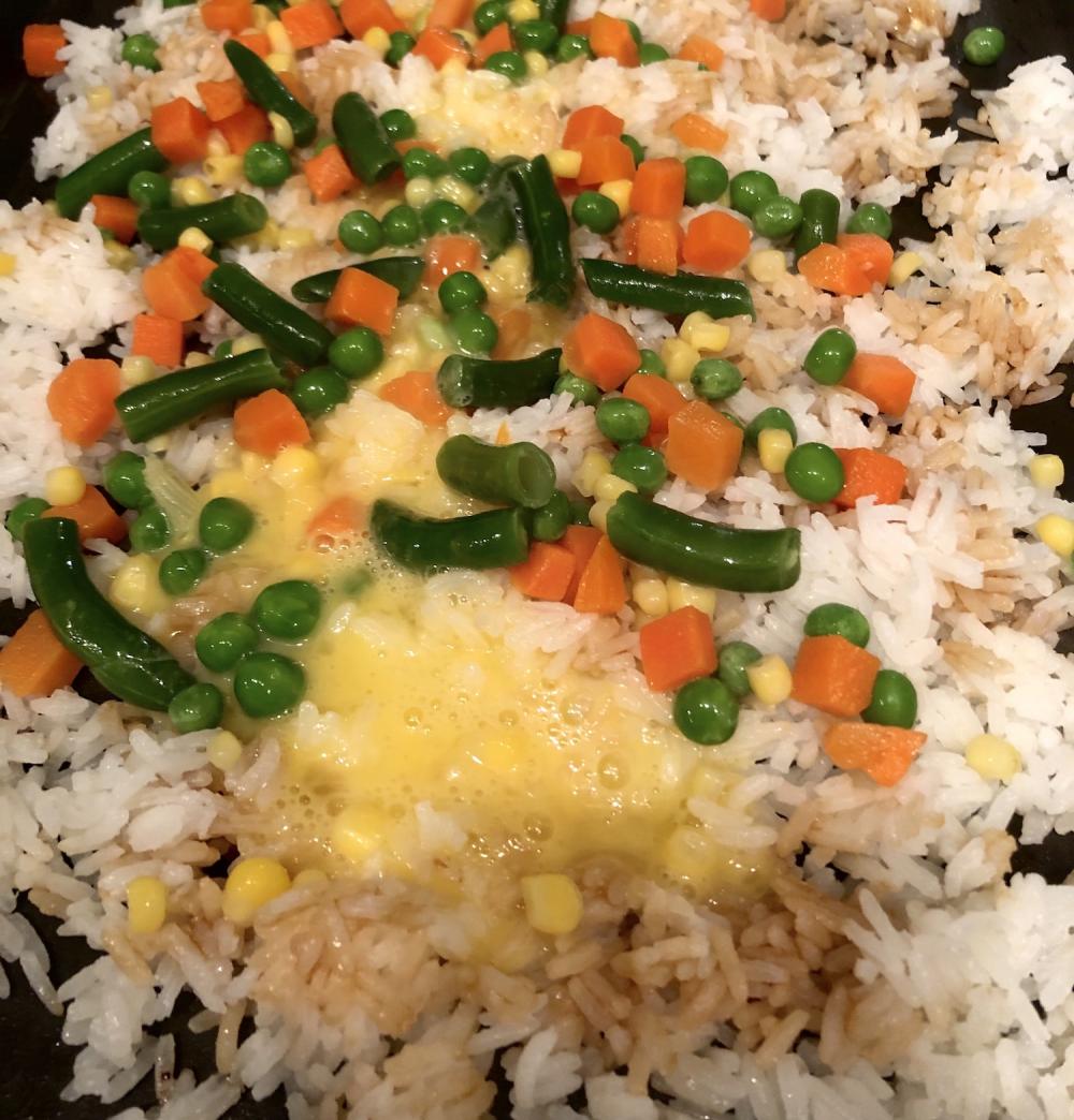 Your basic homemade fried rice 1