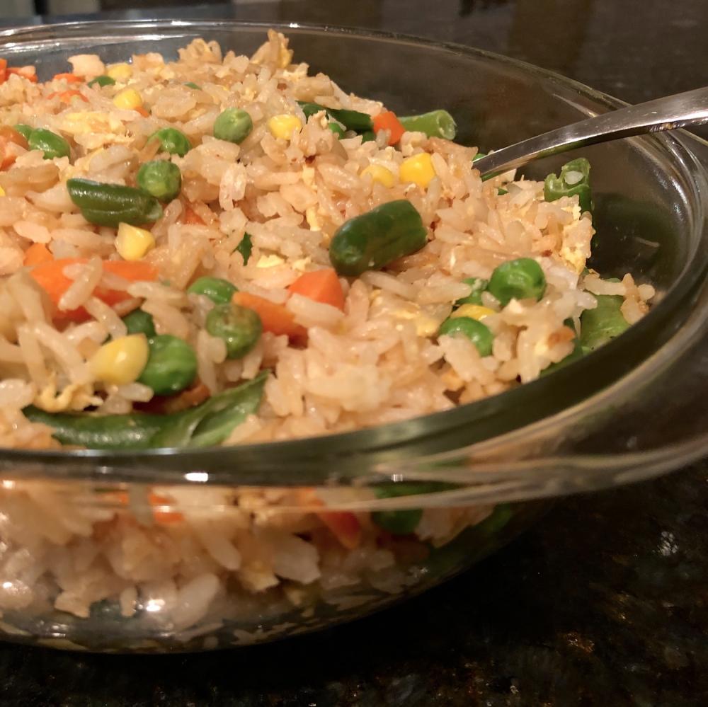 Your basic homemade fried rice 4
