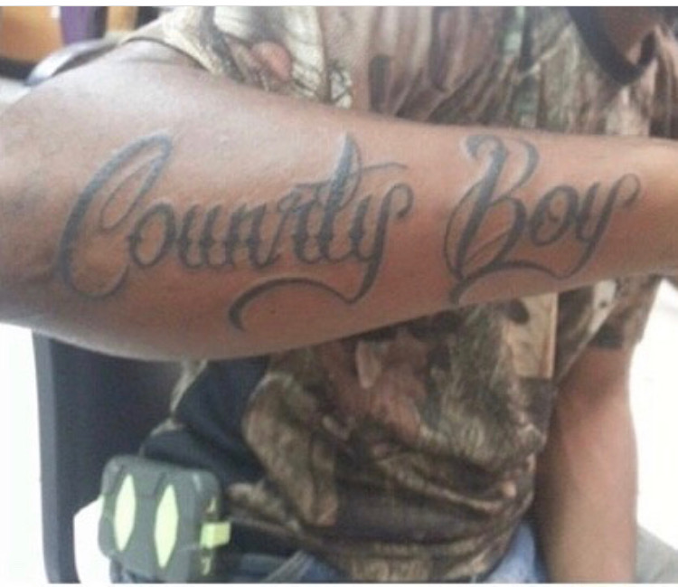 Counrty Boy tattoo