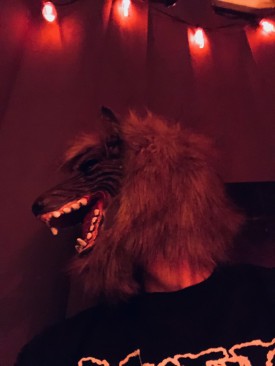 Werewolf selfie cracked up