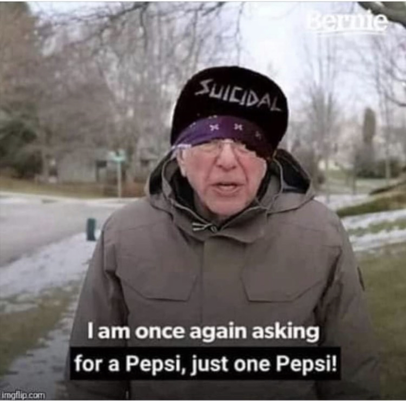 Bernie Sanders wants just one Pepsi