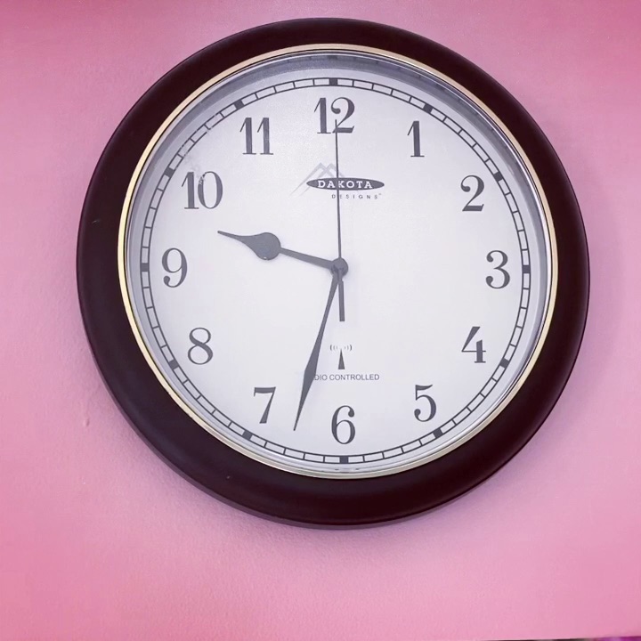 When the clock does what it wants