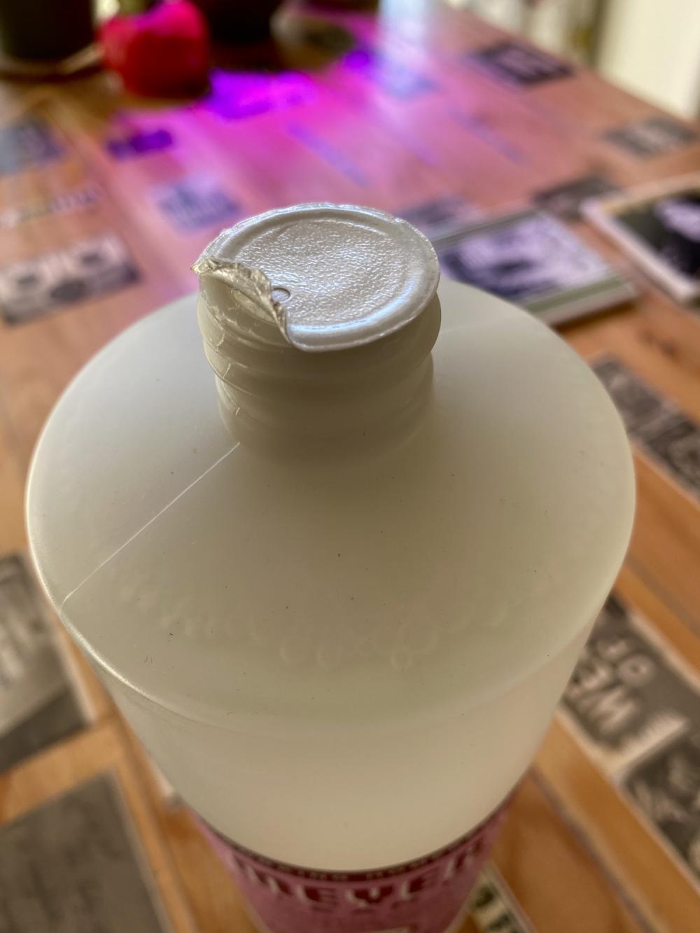 Plastic bottle seal