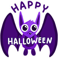 Happy Halloween bat