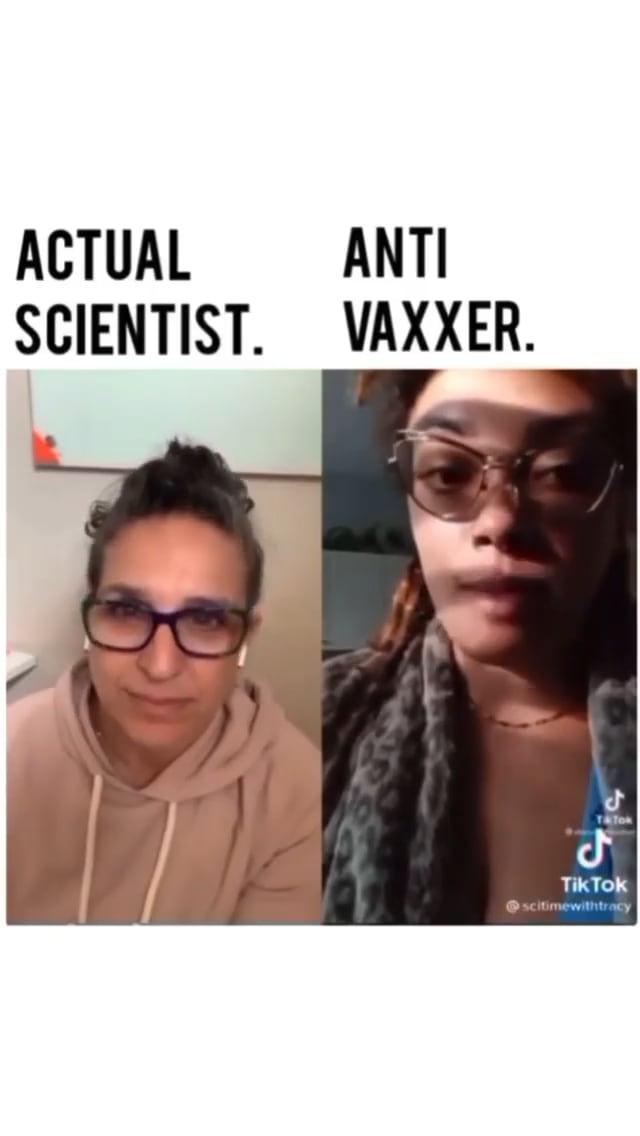 Actual Scientist. Anti Vaxxer.