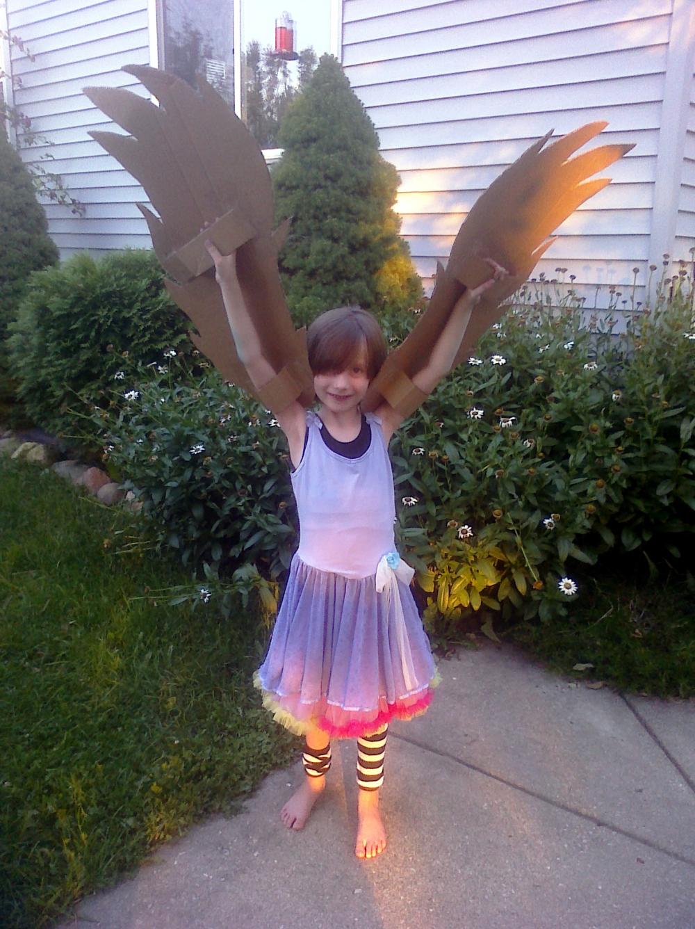 Maggie with wings 2