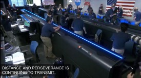 JPL after Perseverance landing