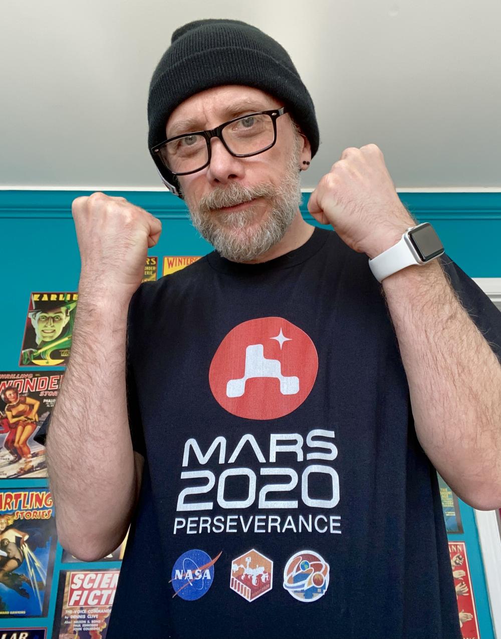 Mars 2020 Perserverance t shirt