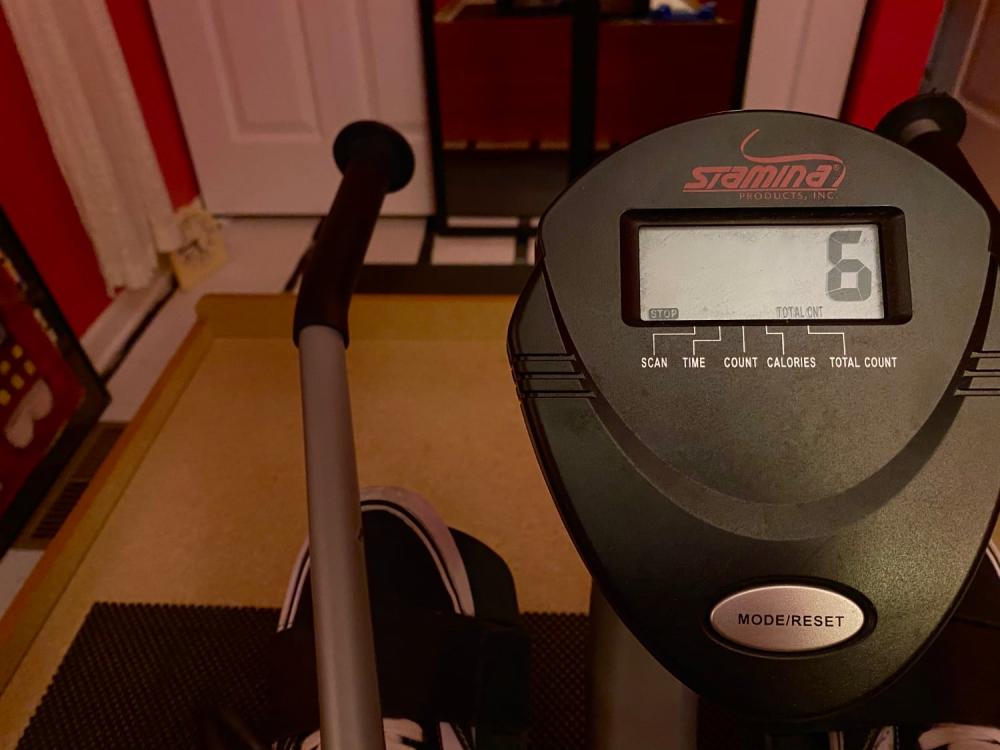 Rowing machine odometer rollover 2