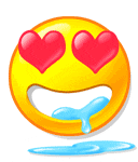 drooling heart emoji