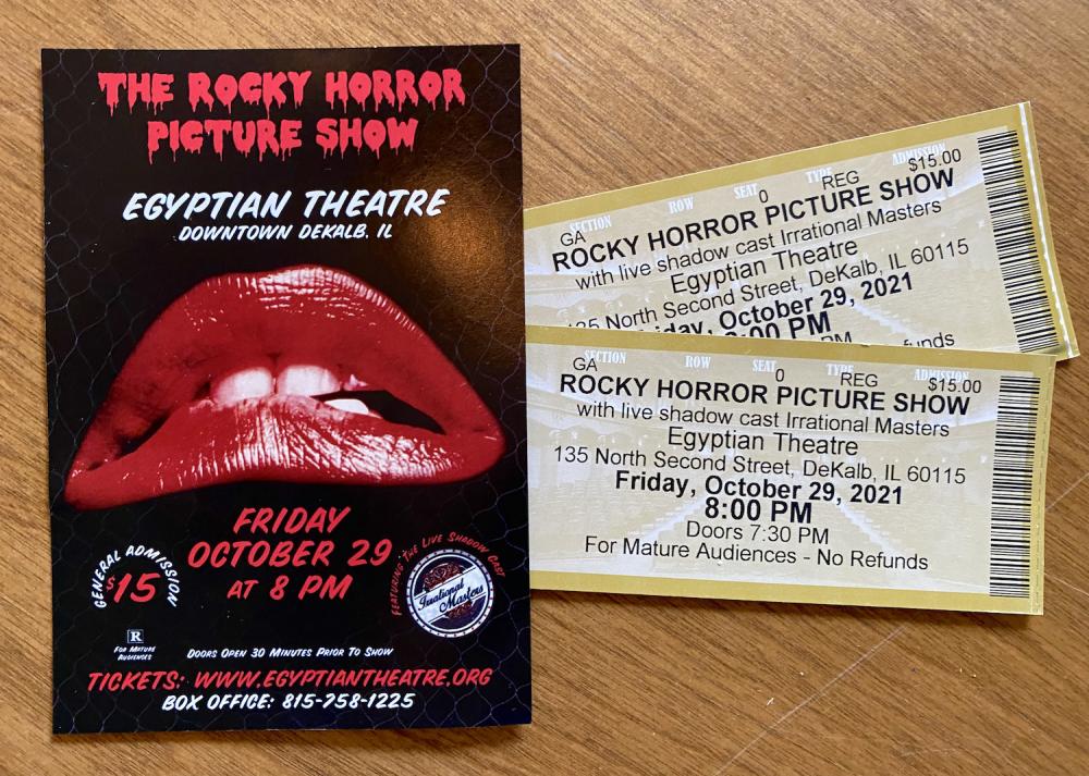 Rocky Horror tickets 2021