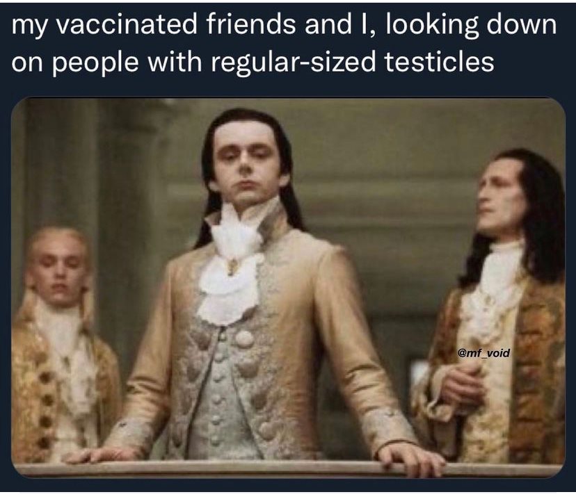 my vaccinated friends and I